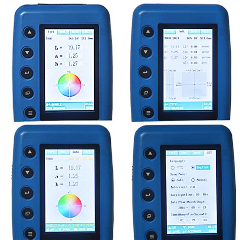 Portable Color Analyzer Digital Precise Colorimeter 